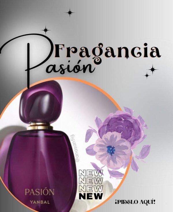 Pasión Parfum Mujer Su aroma sofisticado e impactante, de muy alta intensidad y gran duración, es una mágica combinación floral que captura los sentidos con toques cálidos, sensuales y envolventes.