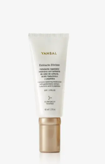 Tienda online de Skincare para piel madura con analia.shop donde encuentras productos para el cuidado personal suero facial guayaquil ec Crema hidratante reparadora de acción intensiva antiedad, de alta eficacia que combate los signos avanzados de la edad y reactiva la juventud de la piel. Con extracto de Cáliz de Uchuva y Ácido Hialurónico para hidratar, reducir arrugas, reafirmar y proteger la piel del sol, mientras la repara y restaura.